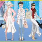 Winter White Outfits: Dress Up Game